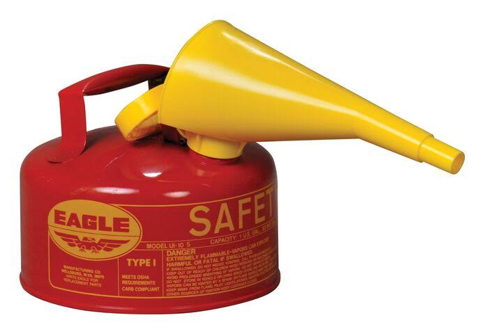 Eagle Type I Red Safety Can, 1-gal. J3564
