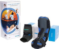 Aircast AirHeel Ankle Support Brace and Dorsal Night Splint (DNS) Care Kit, Large