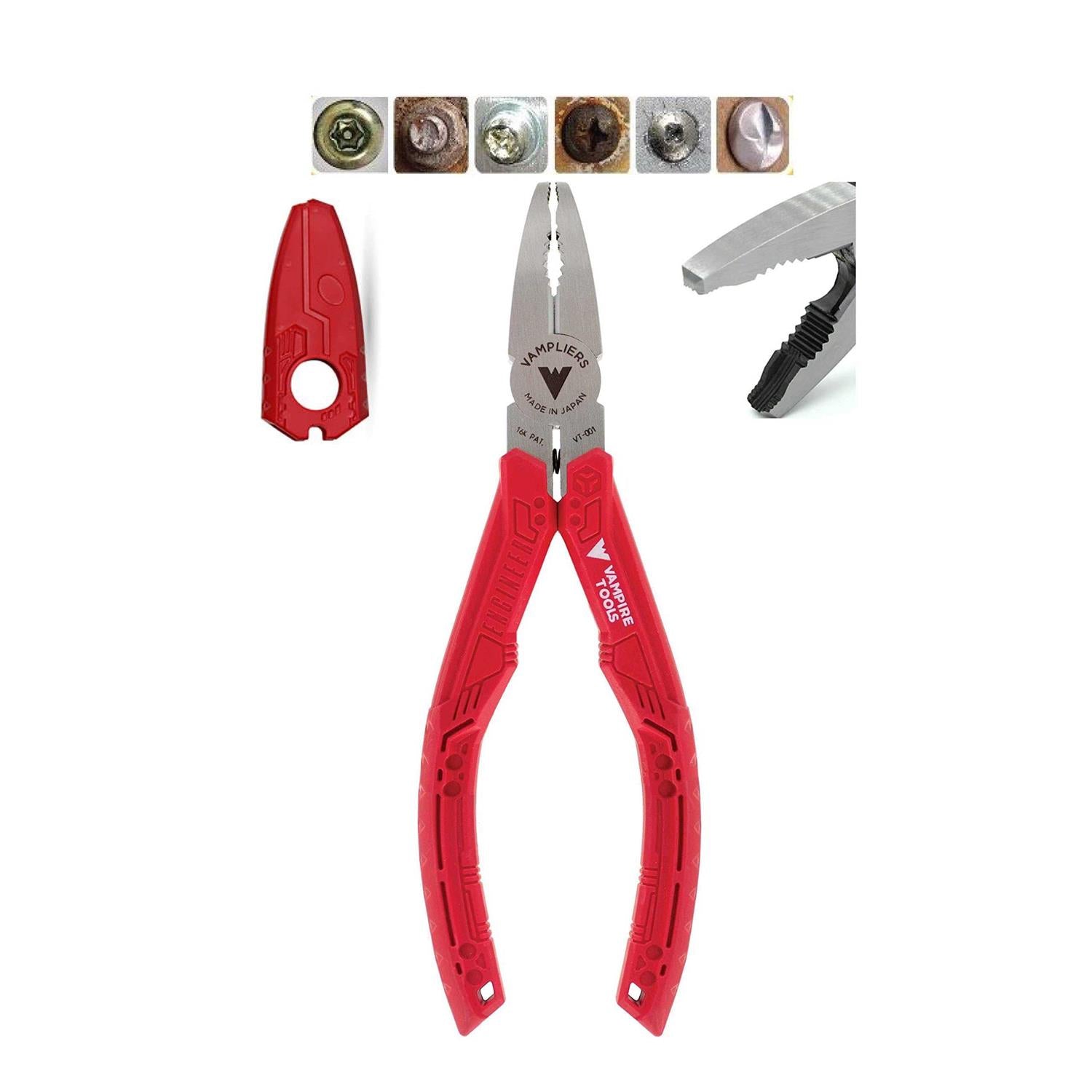 Vampliers Vt-001 6.25 inchby Vampire Tools Inc. Screw Extractor Pliers with Warranty - Shop Hardware Tools Online Store